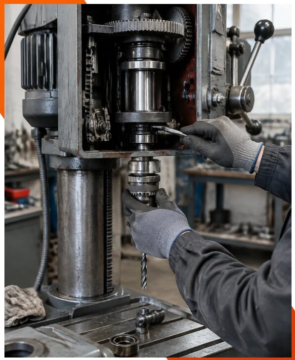Ремонт сверлильных станков с выездом в Саяногорск